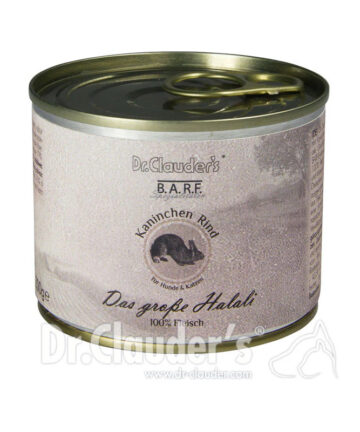 Dr. Clauder's Beef/rabbit wet food 200g